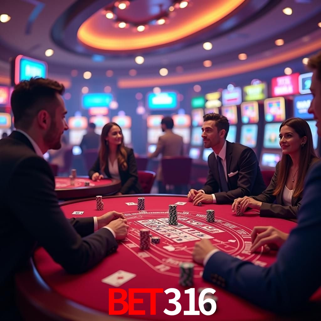 Interface do App bet316